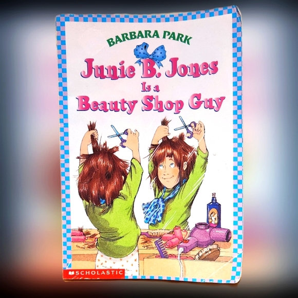 #KB1 Junie B. jones Is A Beauty Shop Guy Children's Paperback Book - Picture 1 of 5